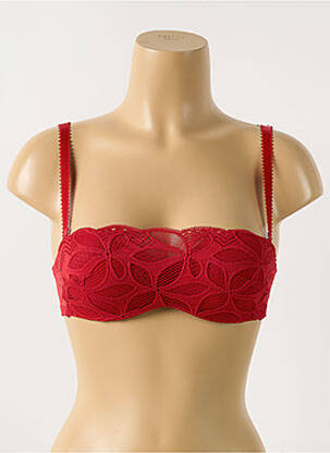 Soutien-gorge haut soutien-gorge push-up haut soutien-gorge push-up rouge ANTIGEL femme