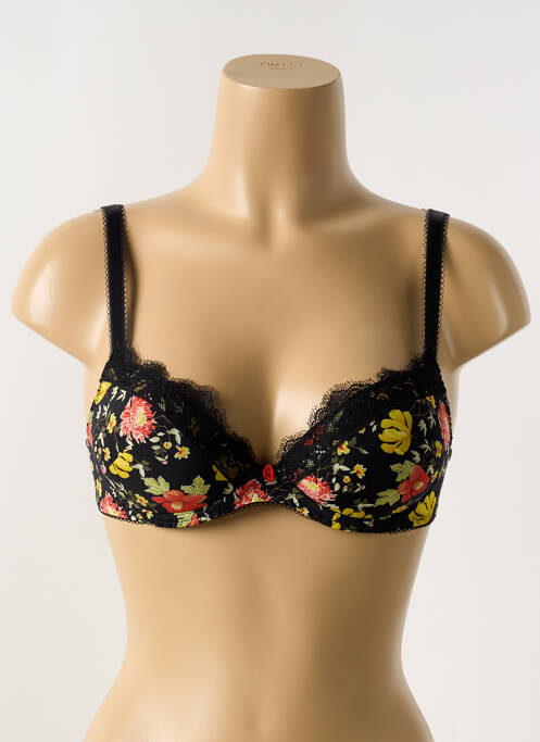 Soutien-gorge noir ANTIGEL pour femme