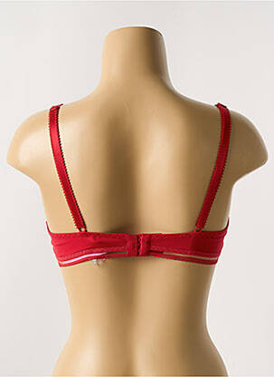 Soutien-gorge broderie haut soutien-gorge emboitant rouge ANTIGEL femme