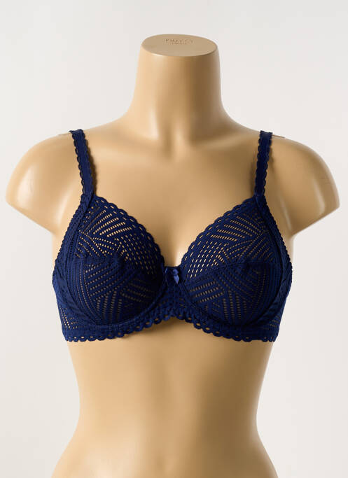 Soutien-gorge bleu ANTIGEL pour femme