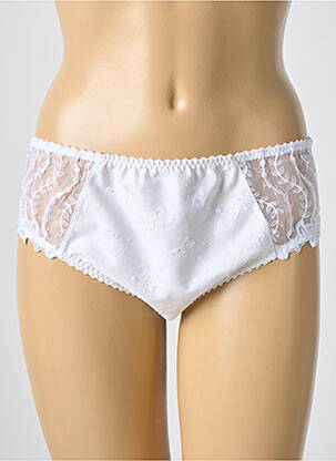 Shorty blanc SECRET D'EVA pour femme