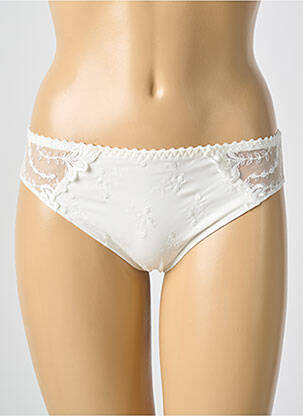 Culotte broderie blanc LOUISA BRACQ femme