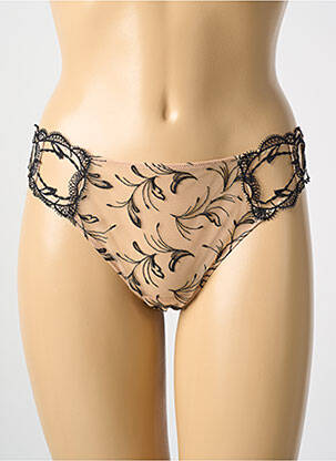 Tanga légère et transparente chair LISE CHARMEL femme