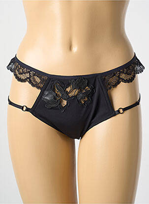 Tanga micro fibres noir LISE CHARMEL femme