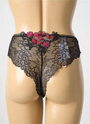 Tanga noir LISE CHARMEL pour femme seconde vue