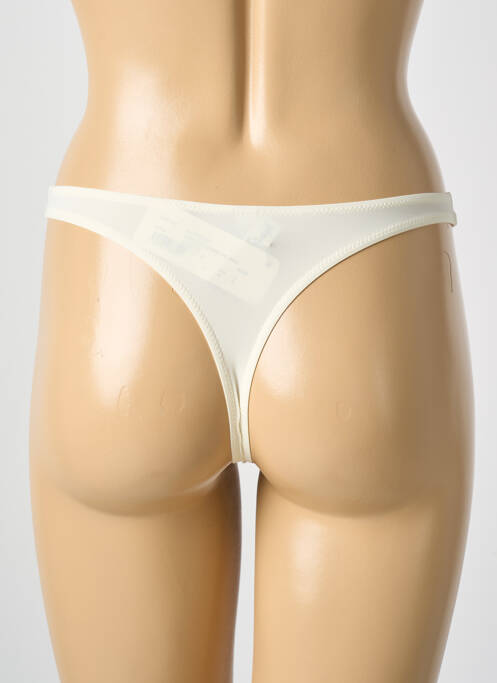String beige ANTIGEL femme
