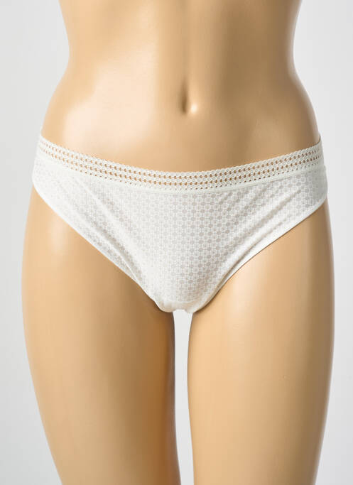 Tanga beige ANTIGEL pour femme