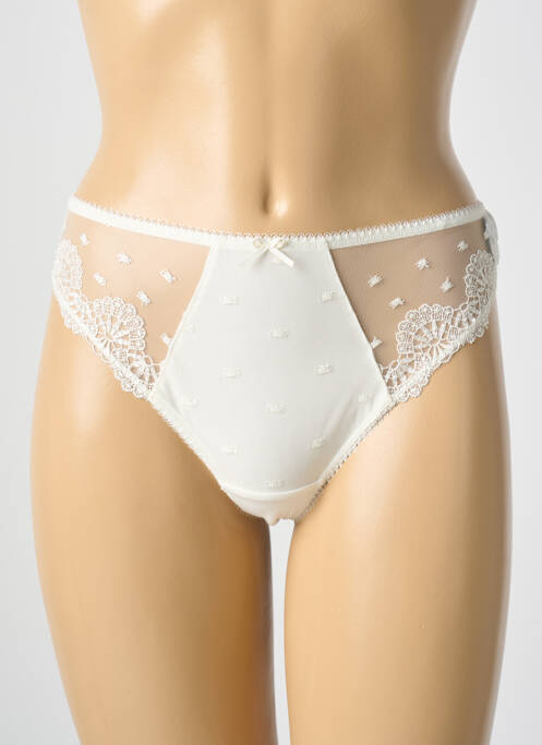 Tanga beige FANTASIE pour femme