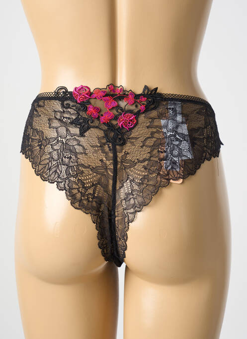 Tanga noir LISE CHARMEL pour femme