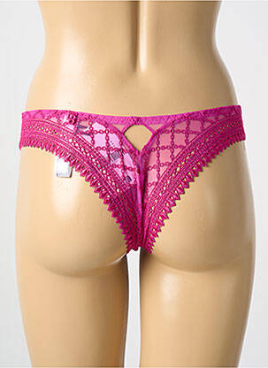 Tanga tanga rose LOUISA BRACQ femme