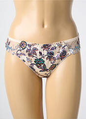 Tanga beige LOUISA BRACQ pour femme seconde vue