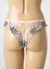Tanga beige LOUISA BRACQ pour femme seconde vue