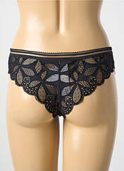 Tanga noir ANTIGEL pour femme seconde vue