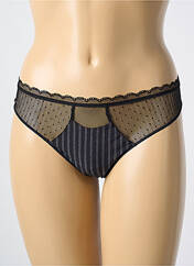 Tanga noir ANTIGEL pour femme seconde vue