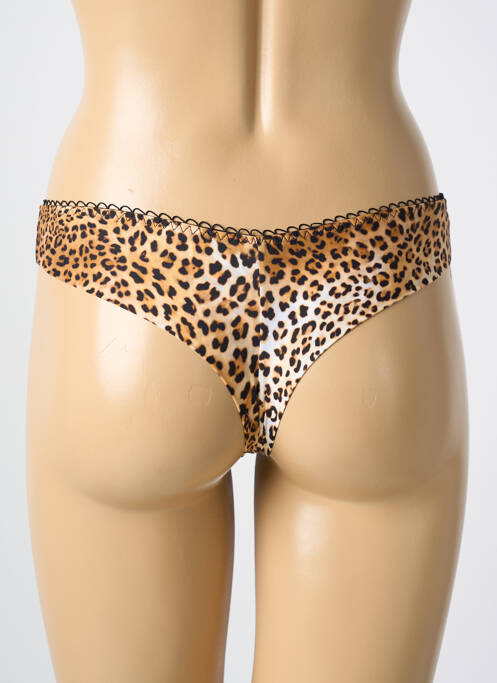Tanga beige ANTIGEL pour femme