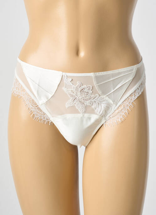 Tanga blanc LISE CHARMEL pour femme