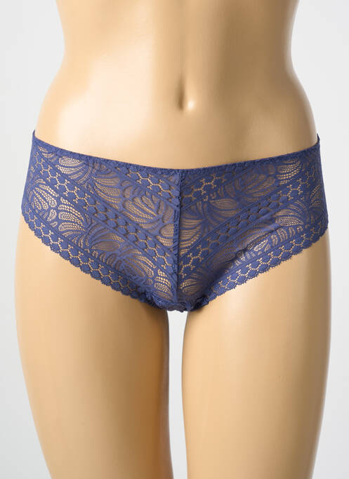 Tanga bleu ANTIGEL pour femme