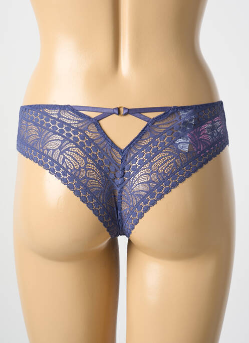 Tanga bleu ANTIGEL pour femme