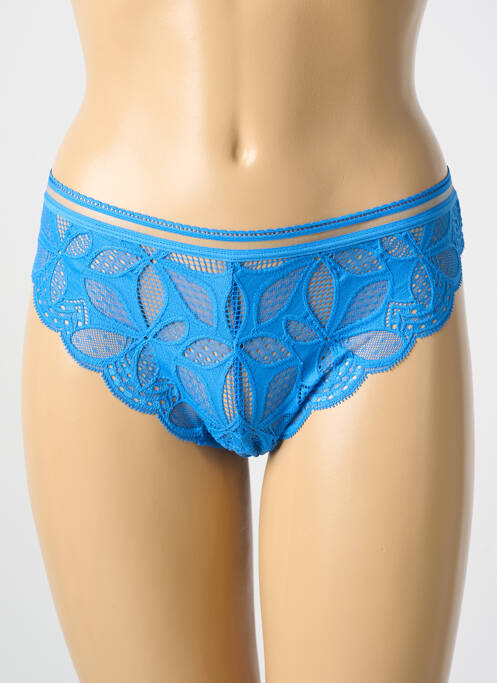 Tanga bleu ANTIGEL pour femme