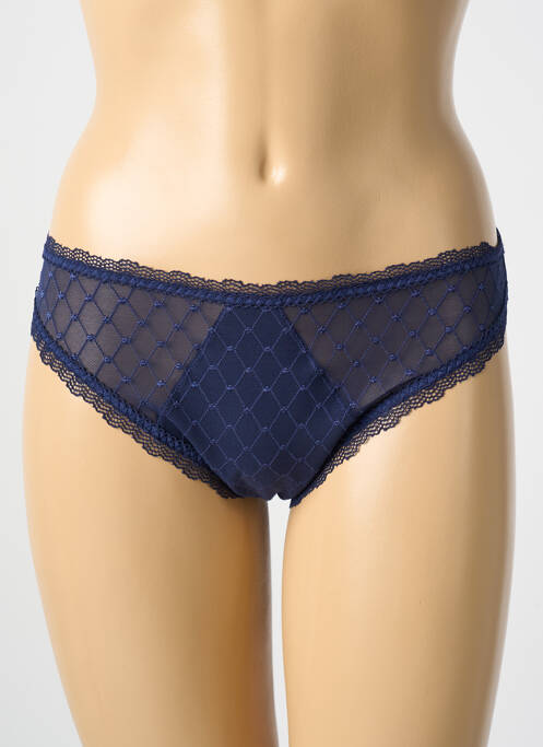 Tanga bleu ANTIGEL pour femme