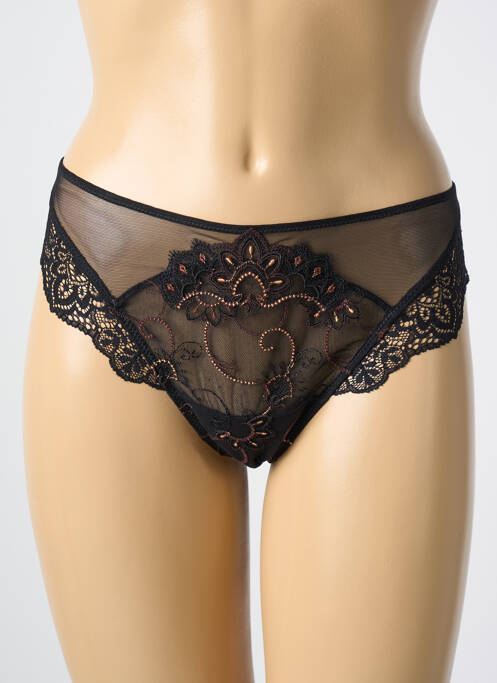 Tanga noir LISE CHARMEL pour femme