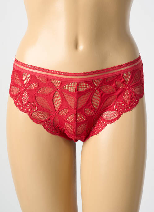 Tanga rouge ANTIGEL pour femme