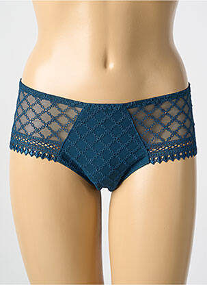 Shorty shorty bleu LOUISA BRACQ femme