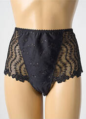 Culotte haute noir SECRET D'EVA pour femme seconde vue