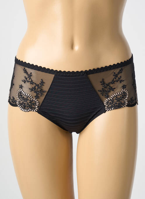 Culotte broderie noir LOUISA BRACQ femme