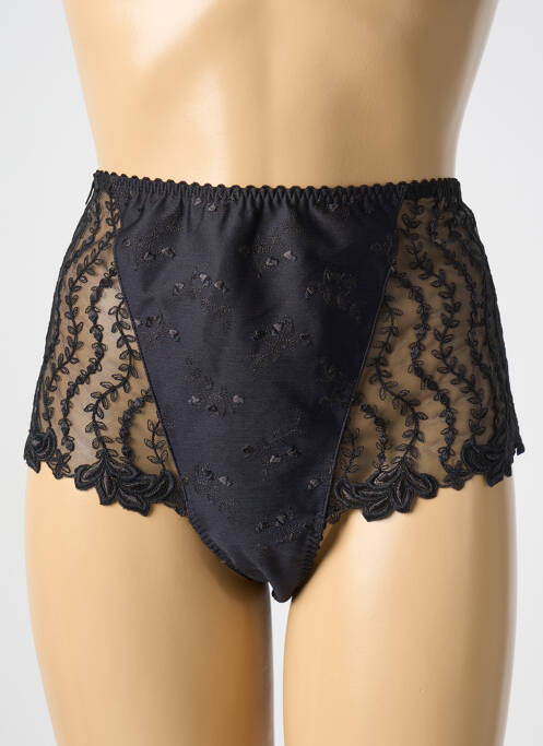 Culotte haute noir SECRET D'EVA pour femme