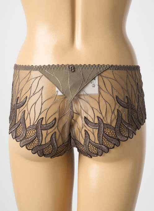 Shorty beige LOUISA BRACQ pour femme