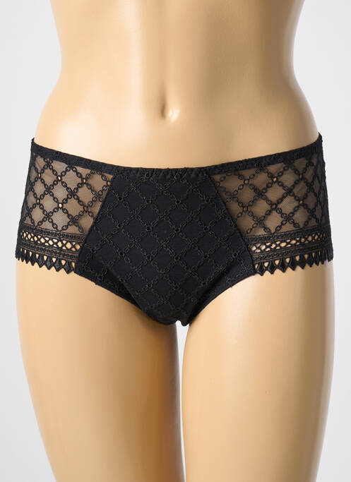 Shorty noir LOUISA BRACQ pour femme