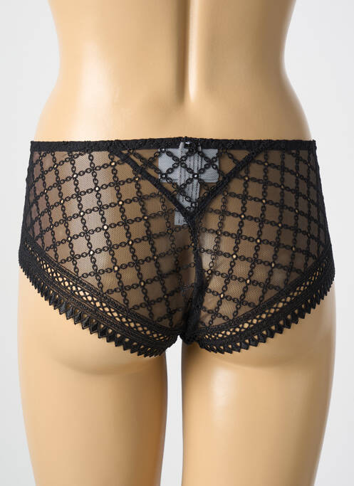 Shorty noir LOUISA BRACQ pour femme