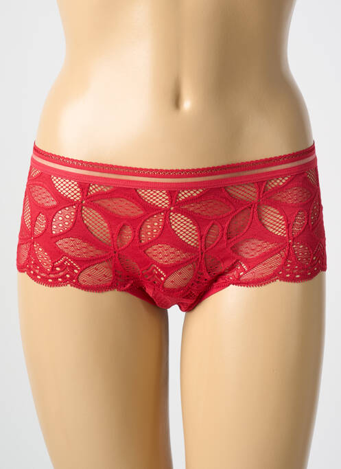 Shorty rouge ANTIGEL pour femme