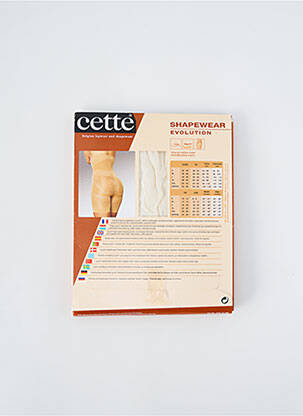 Culotte gainante effet matière satinée beige CETTE femme