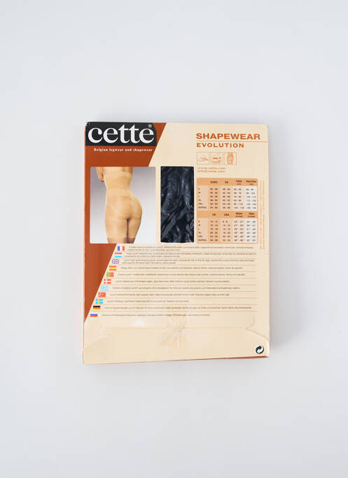 Culotte gainante noir CETTE pour femme