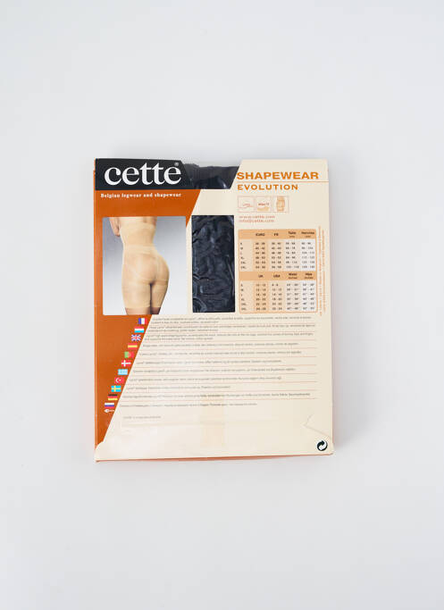 Culotte gainante noir CETTE pour femme