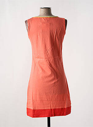Chemise de nuit sérigraphie orange ROSE POMME femme
