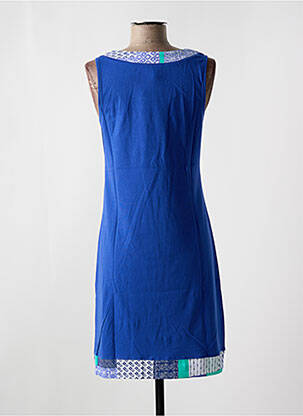 Chemise de nuit imprimé fantaisie bleu ROSE POMME femme