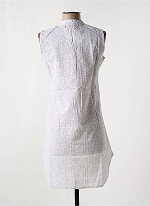 Chemise de nuit imprimé fantaisie gris ROSE POMME femme