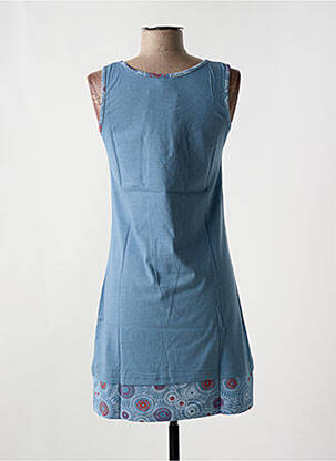 Chemise de nuit sans manche bleu ROSE POMME femme