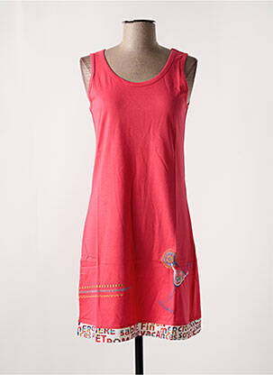 Chemise de nuit sans manche rose ROSE POMME femme