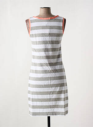 Chemise de nuit imprimé fantaisie gris ROSE POMME femme