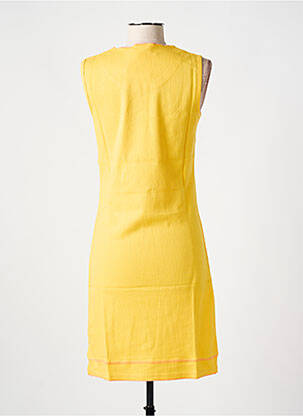 Chemise de nuit imprimé fantaisie jaune ROSE POMME femme
