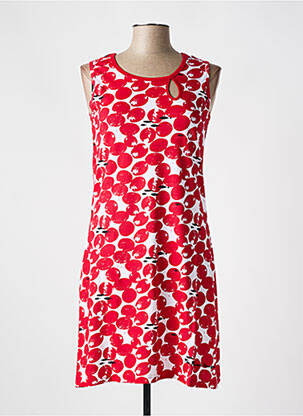 Chemise de nuit imprimé pois rouge ROSE POMME femme