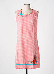 Chemise de nuit rouge ROSE POMME pour femme seconde vue