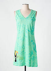 Chemise de nuit vert ROSE POMME pour femme seconde vue