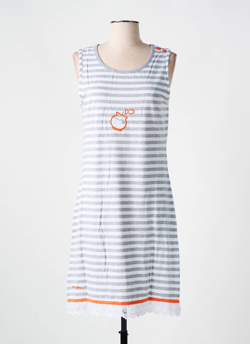 Chemise de nuit blanc ROSE POMME pour femme
