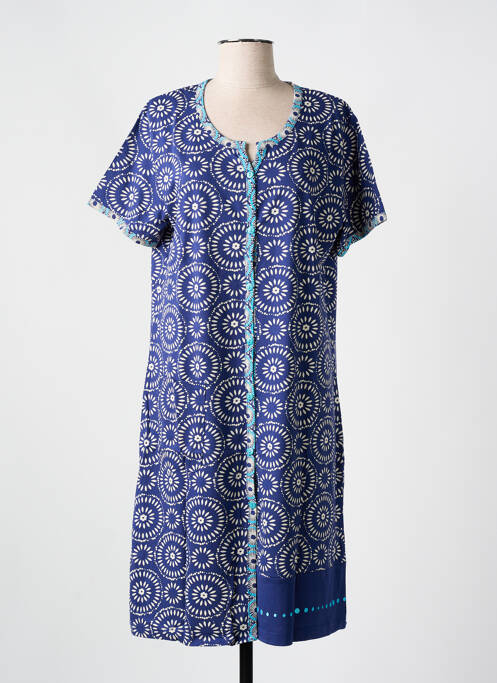Chemise de nuit bleu ROSE POMME pour femme