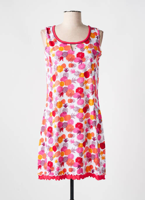 Chemise de nuit rouge ROSE POMME pour femme